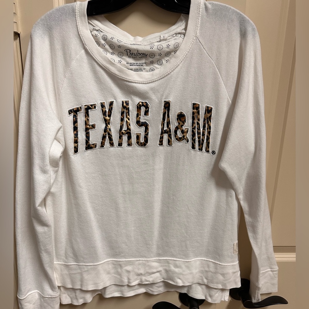 Texas A&M lightweight sweatshirt size large
